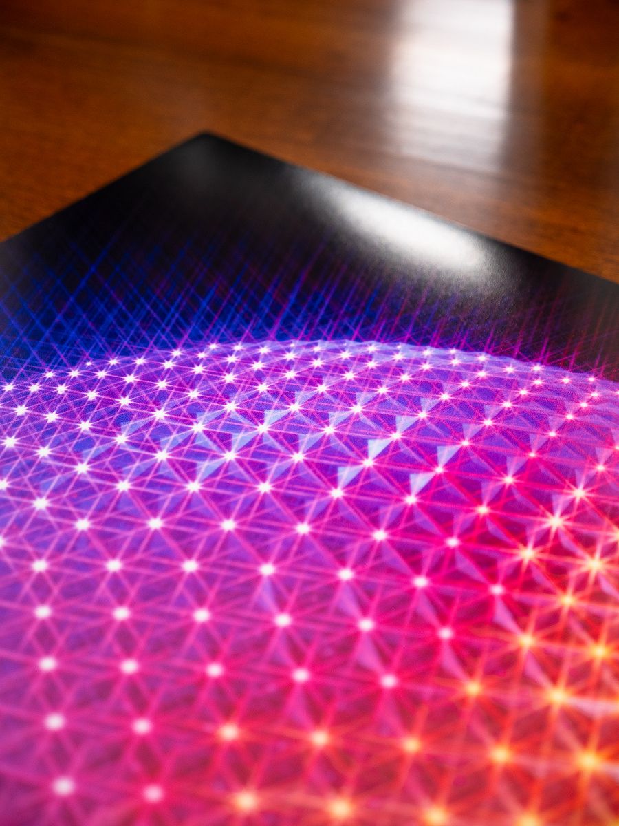 Starburst Spaceship Premium Luster Print product image (2)
