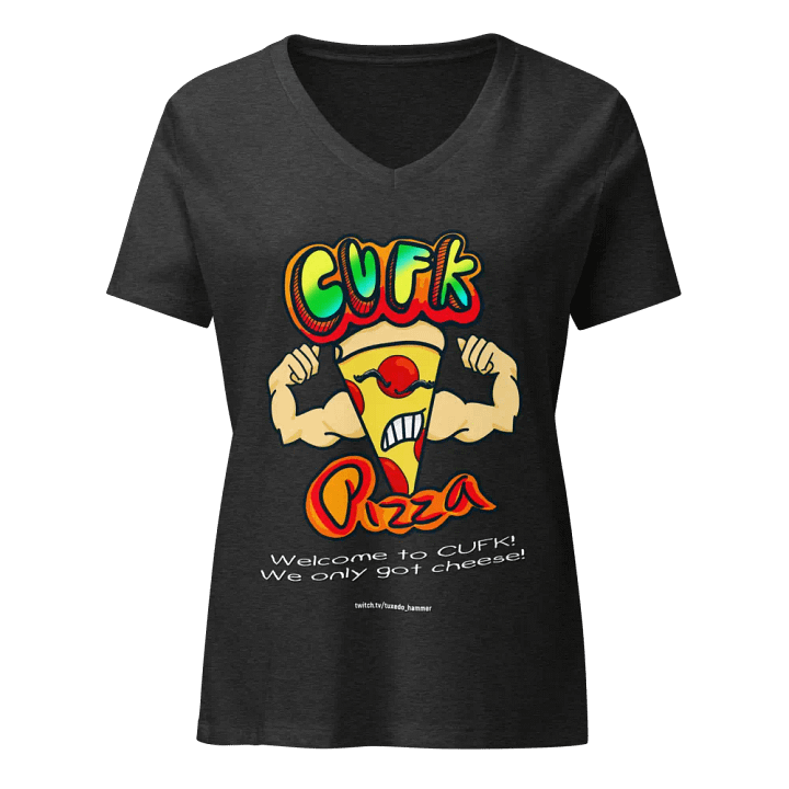 CUFT Pizza - Women's V-Neck T-Shirt product image (1)