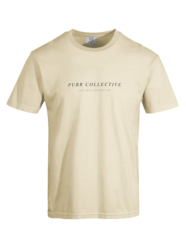 Purr Collective – Relaxed Fit Heavyweight Unisex Cotton T-Shirt product image (2)