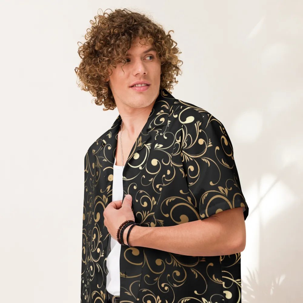 Golden Garden Party Men's Shirt product image (7)