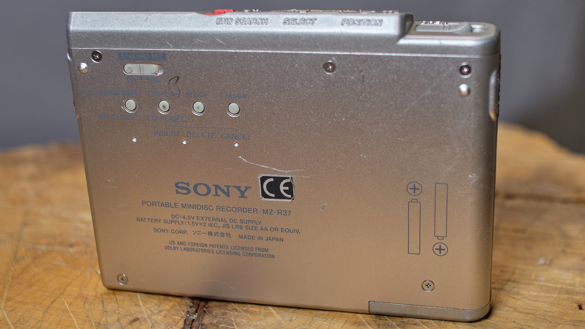 Minidisc Sony MZ-R37 product image (9)