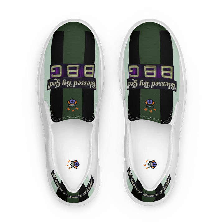 BBG Green & Black Men's Slip Ons product image (1)