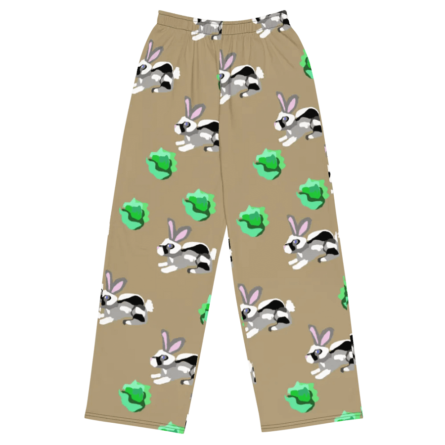 Bunnies Pattern Wideleg Pants product image (2)