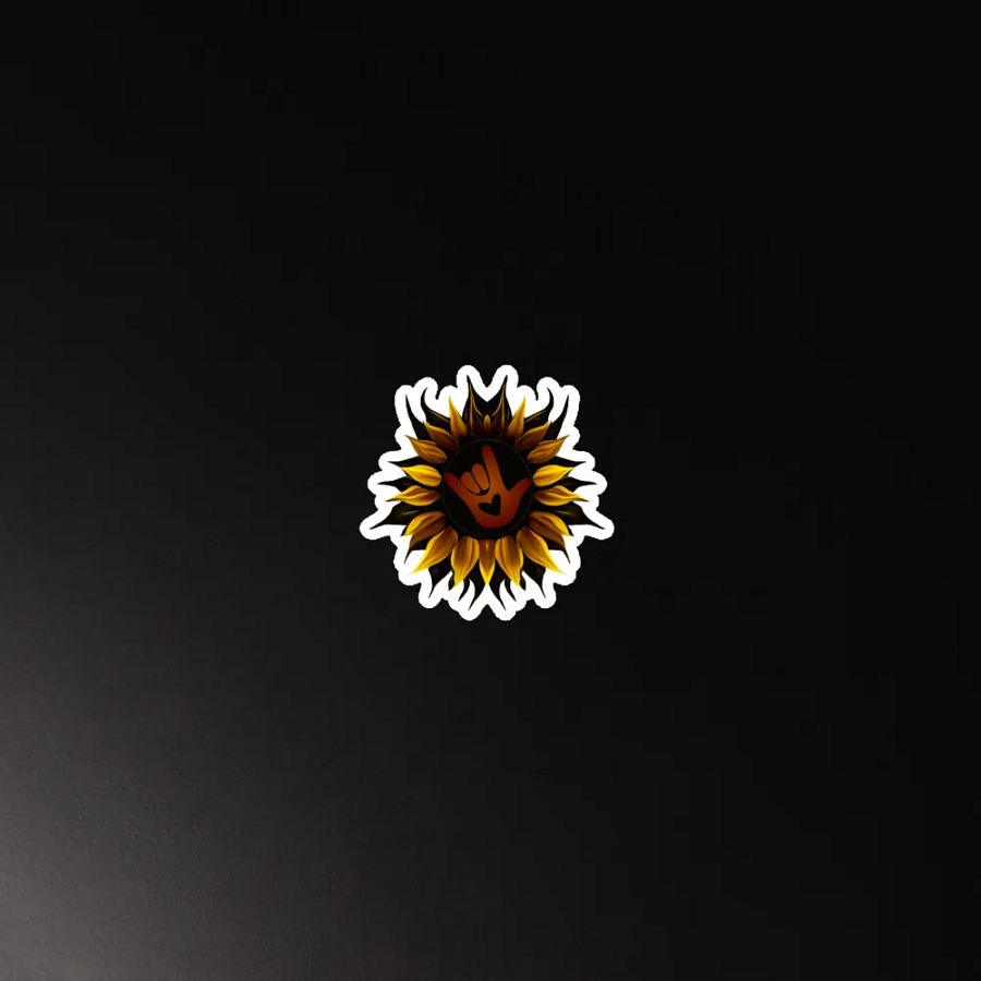 ASL Love Sunflower Magnet Set product image (5)
