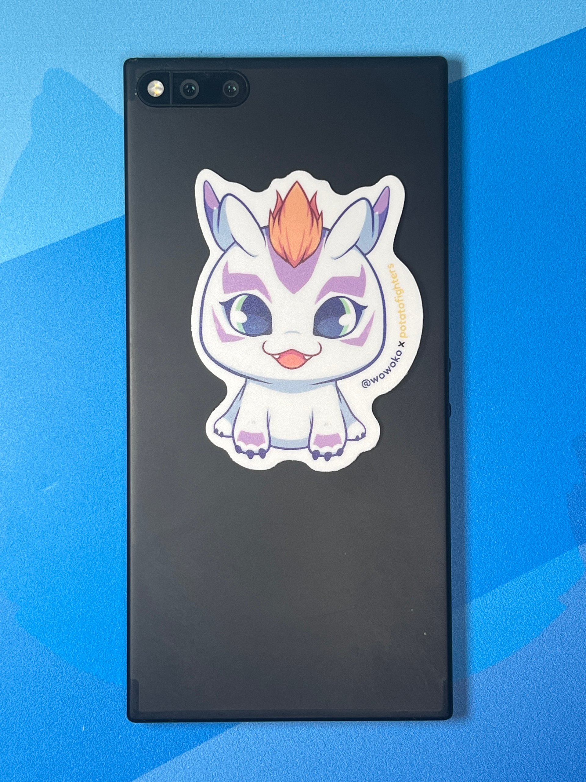 WoWoKo x Potato Fighters - Digimon - Gomamon - Sticker product image (3)