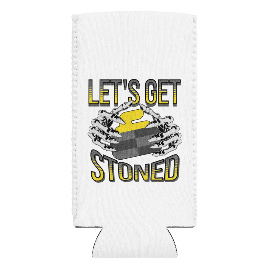 Lets Get Stoned Curling Skeletal Hands Can Cooler product image (1)