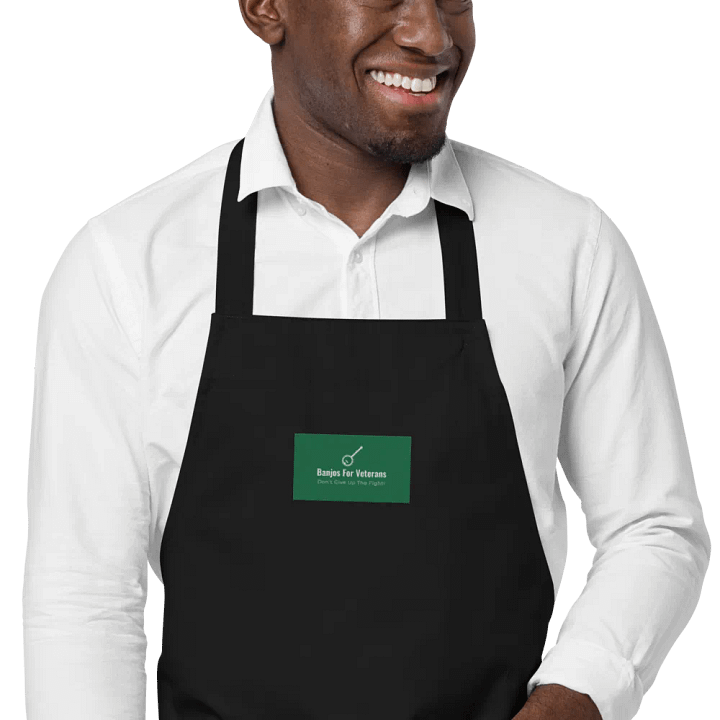 Banjos For Veterans (B4V) Official Logo Embroidered SOL'S Organic Cotton Apron product image (1)