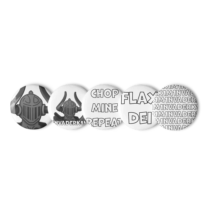 1NVADERK1M Assorted Pin Buttons Set product image (1)
