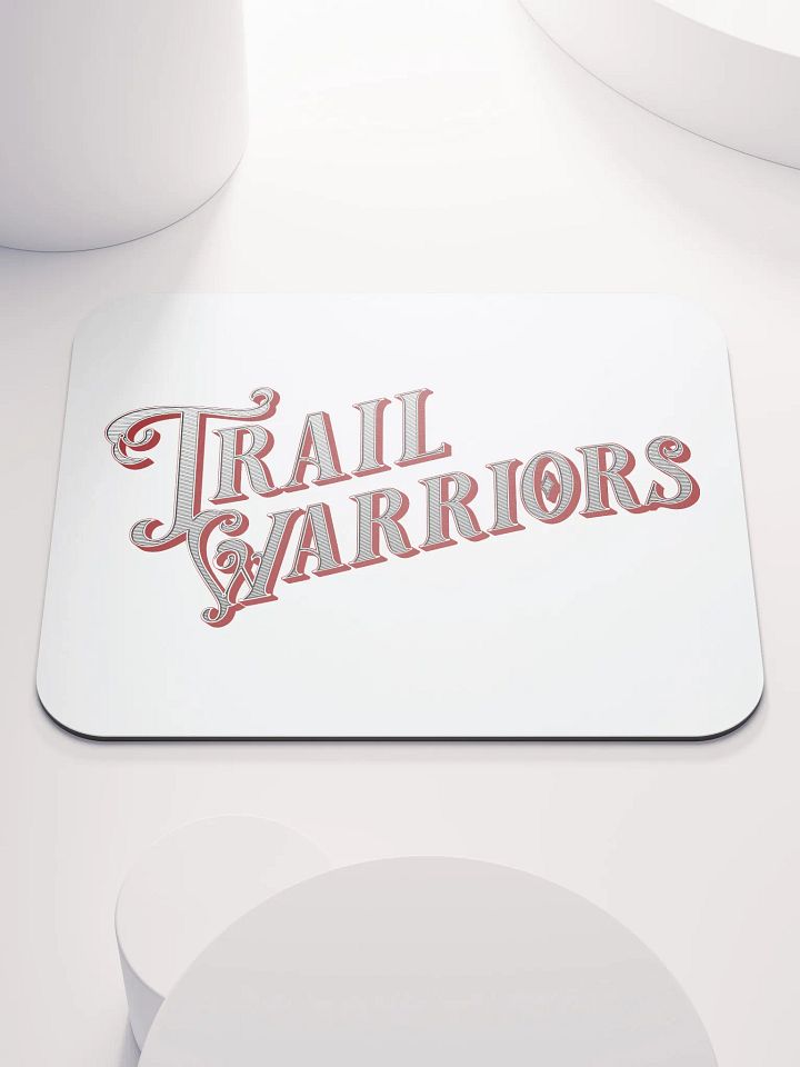 Red w/ Gradient Classic Trail Warriors Emblem Mouse Pad product image (1)