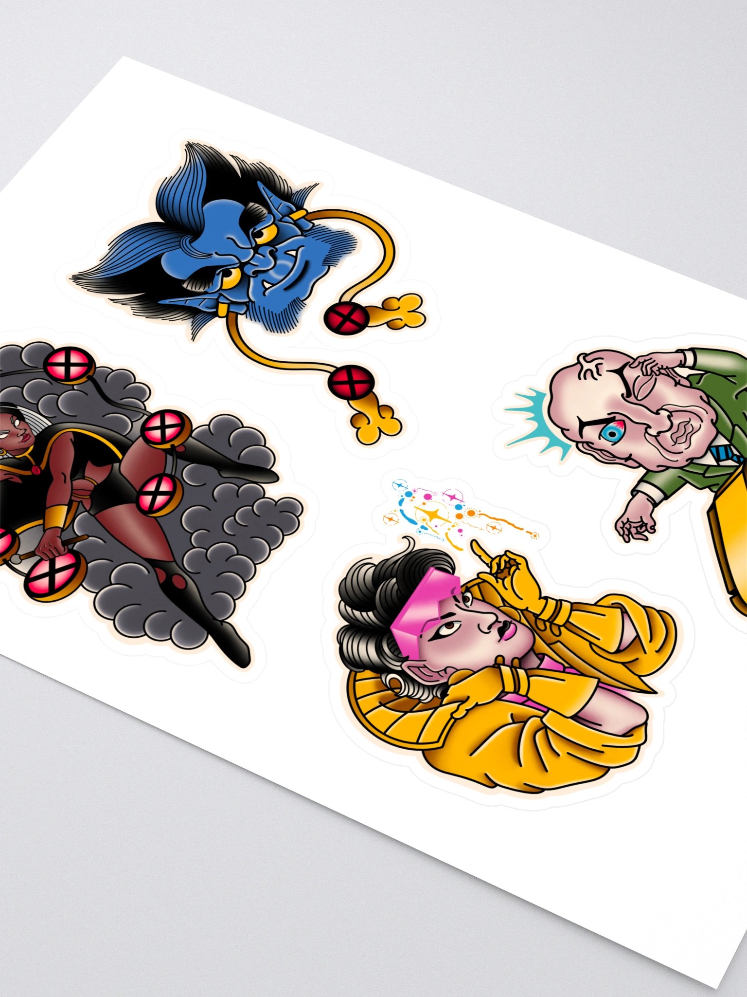 X-Mutants Flash #2 - Sticker Sheet product image (2)
