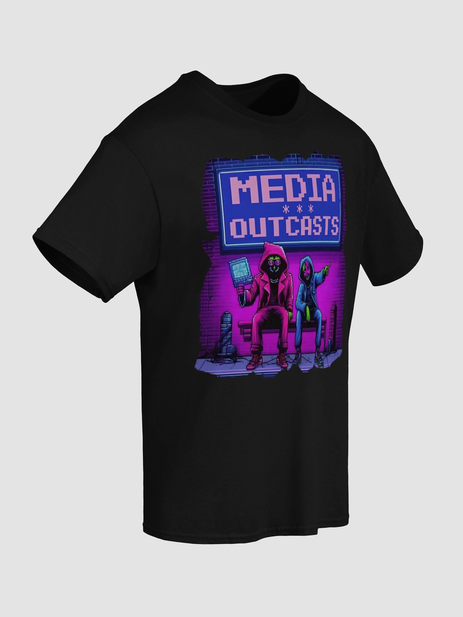 Media Outcasts Official T-Shirt product image (29)