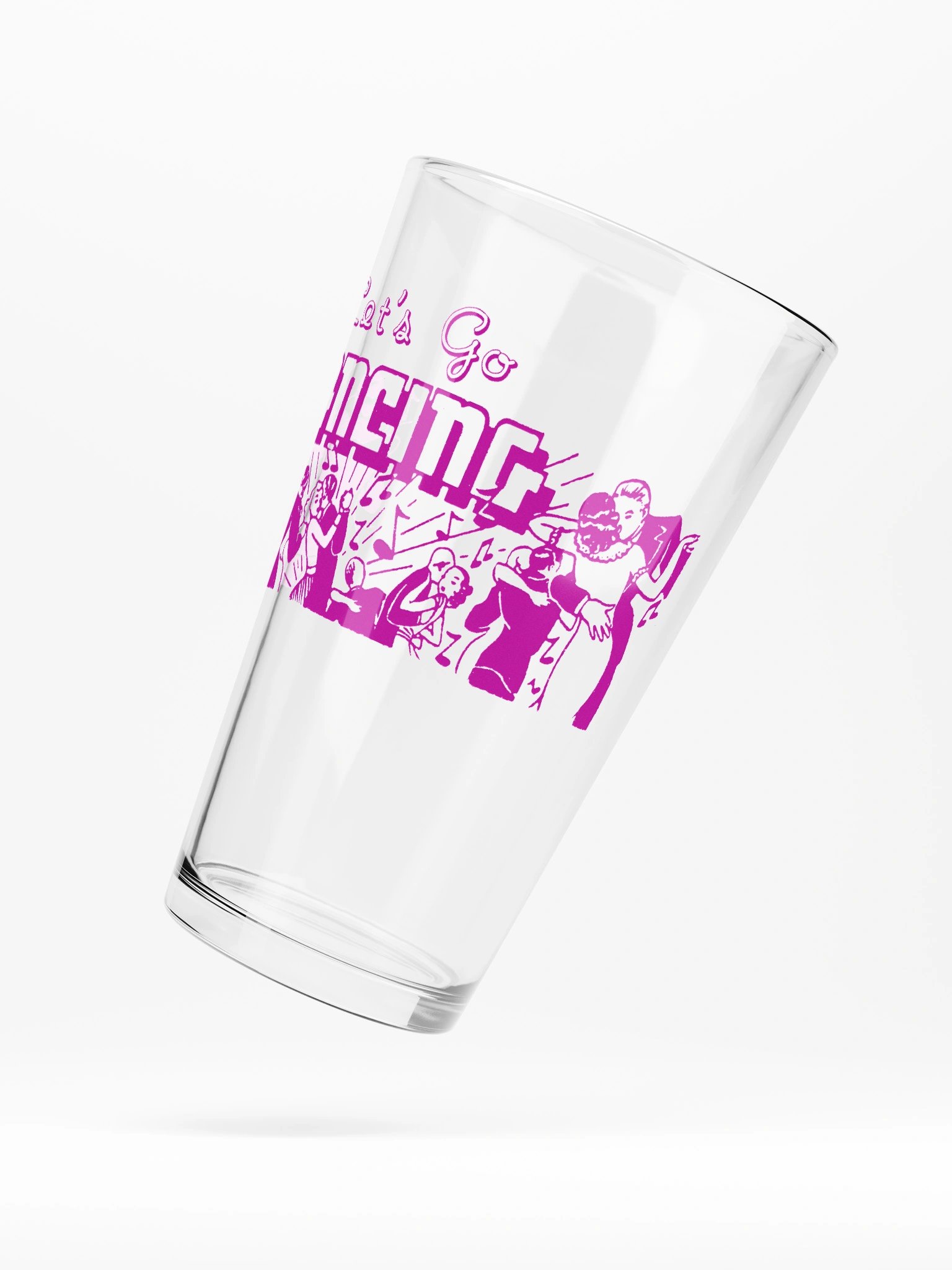 'Let's Go Dancing' Pint Glass product image (4)