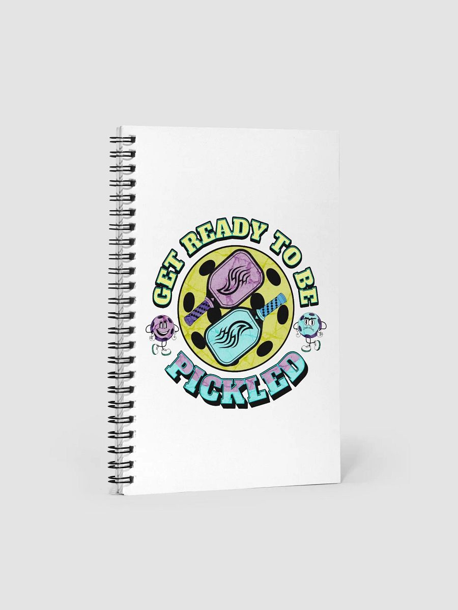 Get Ready To Be Pickled Pickleball Expressive Paddles Spiral Notebook product image (2)