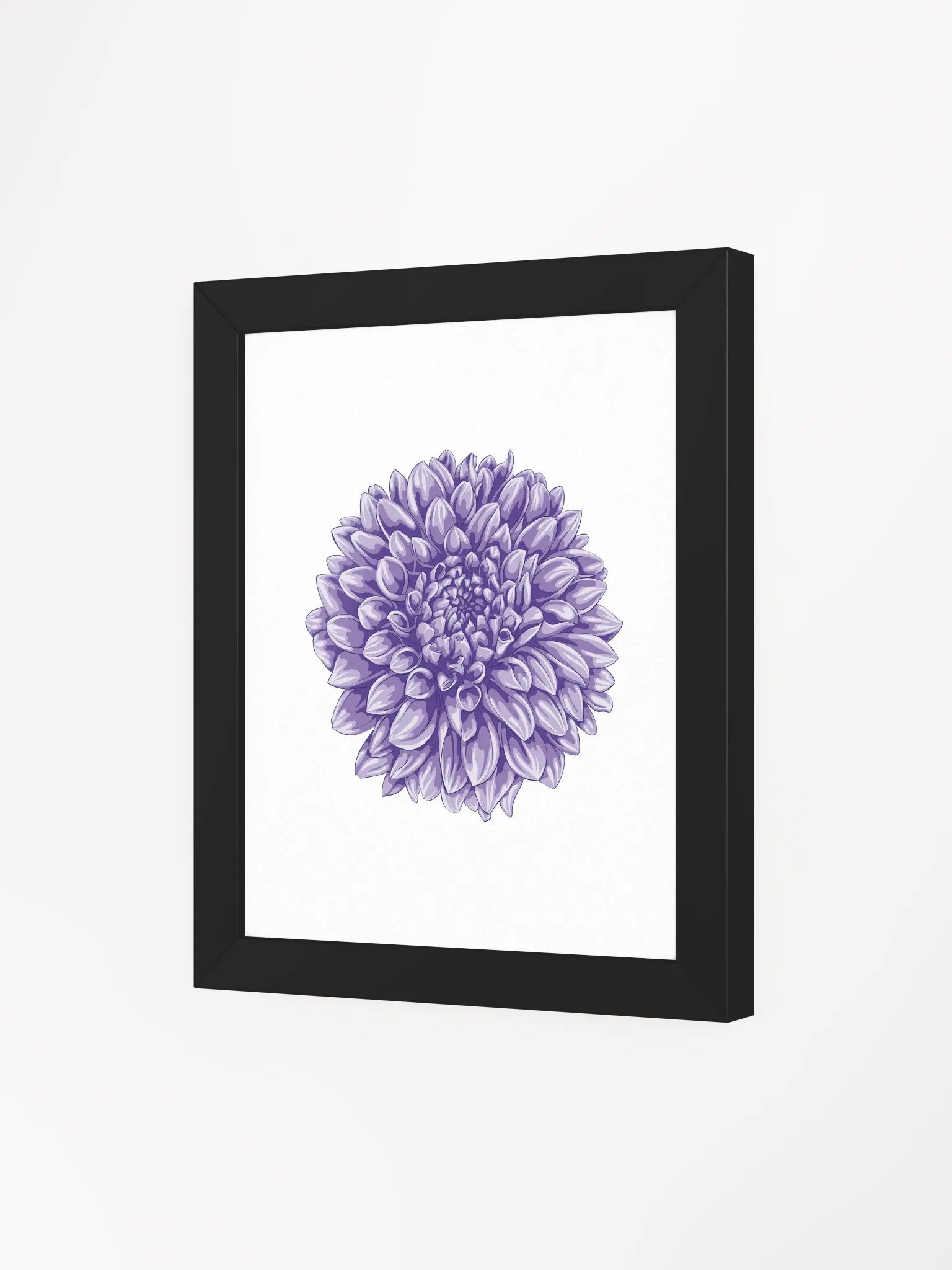 Elegant Stylized Dahlia Bloom product image (5)