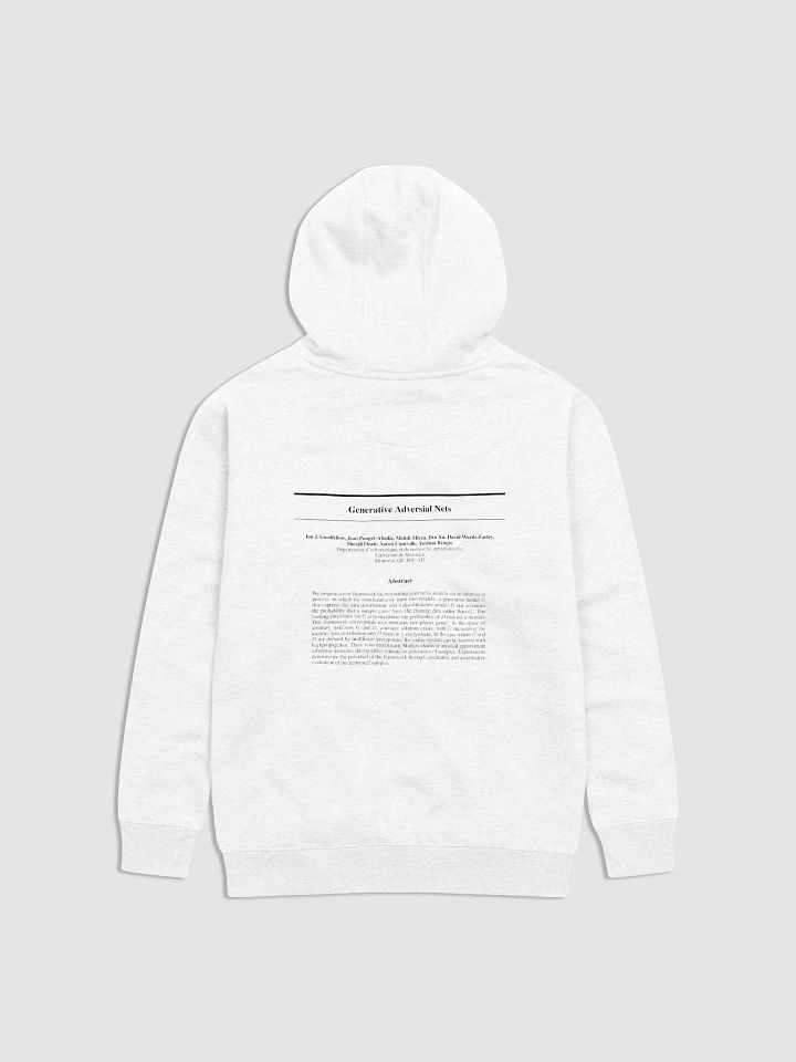 Generative Adversial Nets Hoodie product image (2)