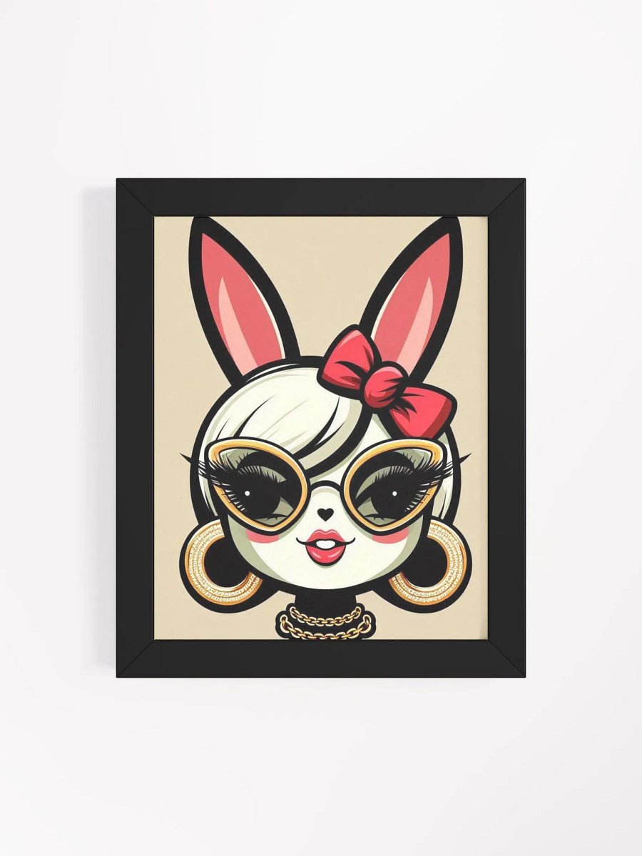 Rabbit Chic Framed Poster product image (4)