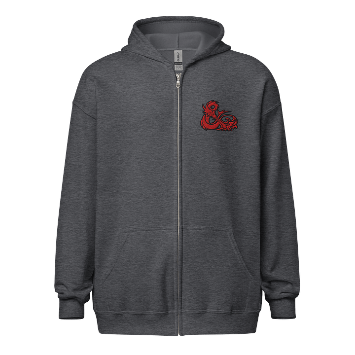 ELFSAR PLAYS ZIP HOODIE Adventurers & Legends on back product image (2)