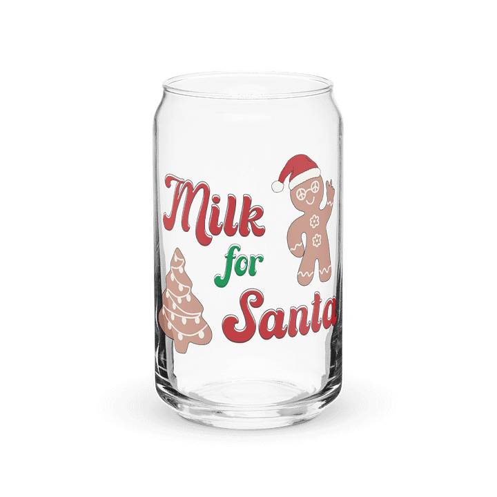 Milk for Santa Glass product image (1)