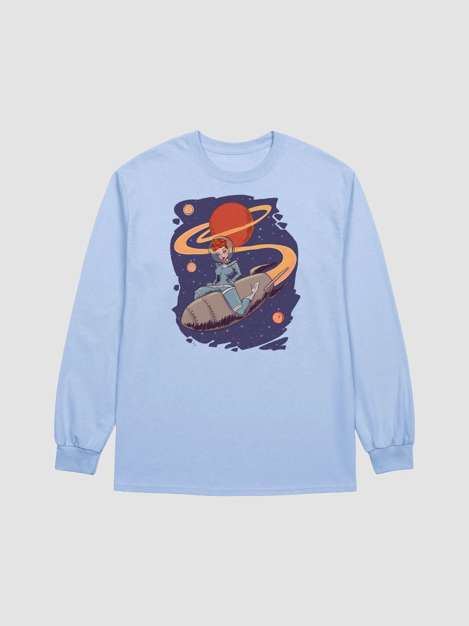 Space Babe Long Sleeve T-shirt product image (2)
