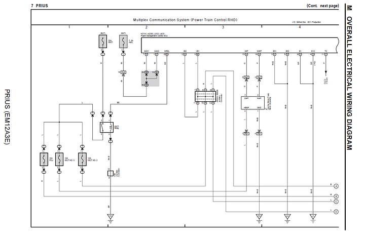 Toyota Prius 2012 Wiring Diagrams product image (2)