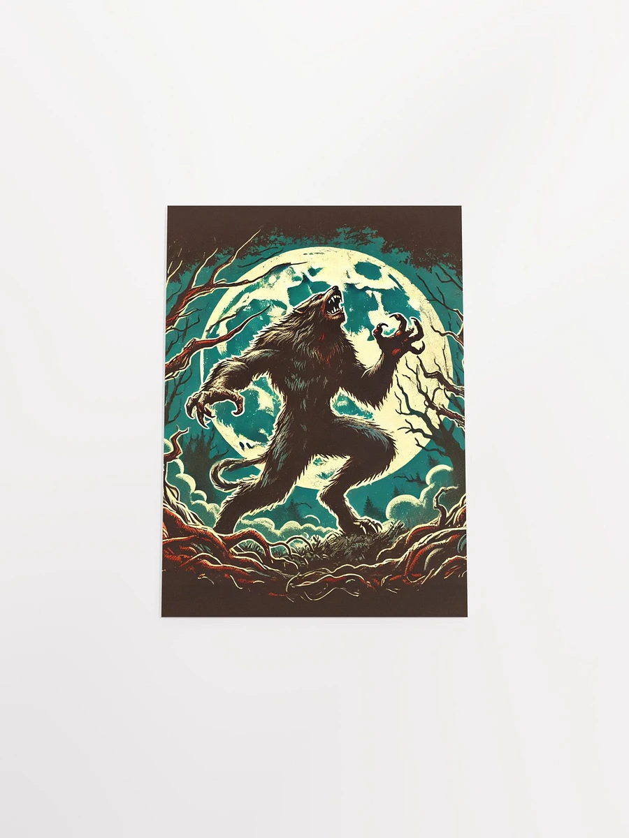 Full Moon Werewolf Premium Matte Poster product image (34)