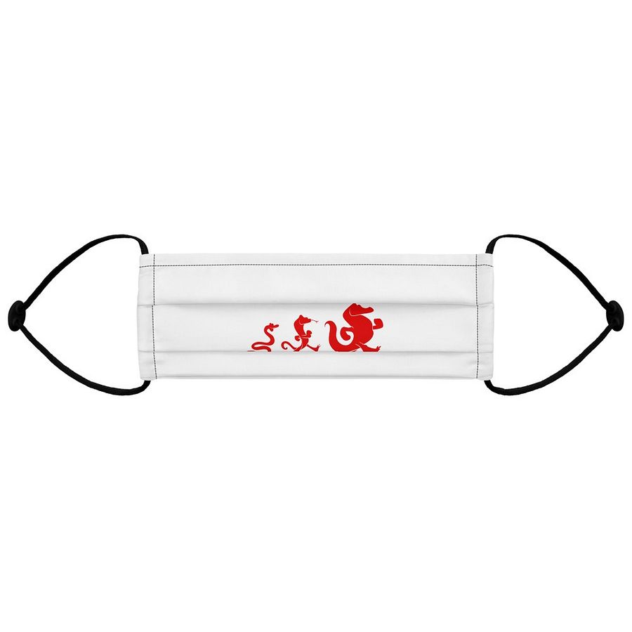 Mother's Day Edition: White Reptile Army Face Mask product image (2)