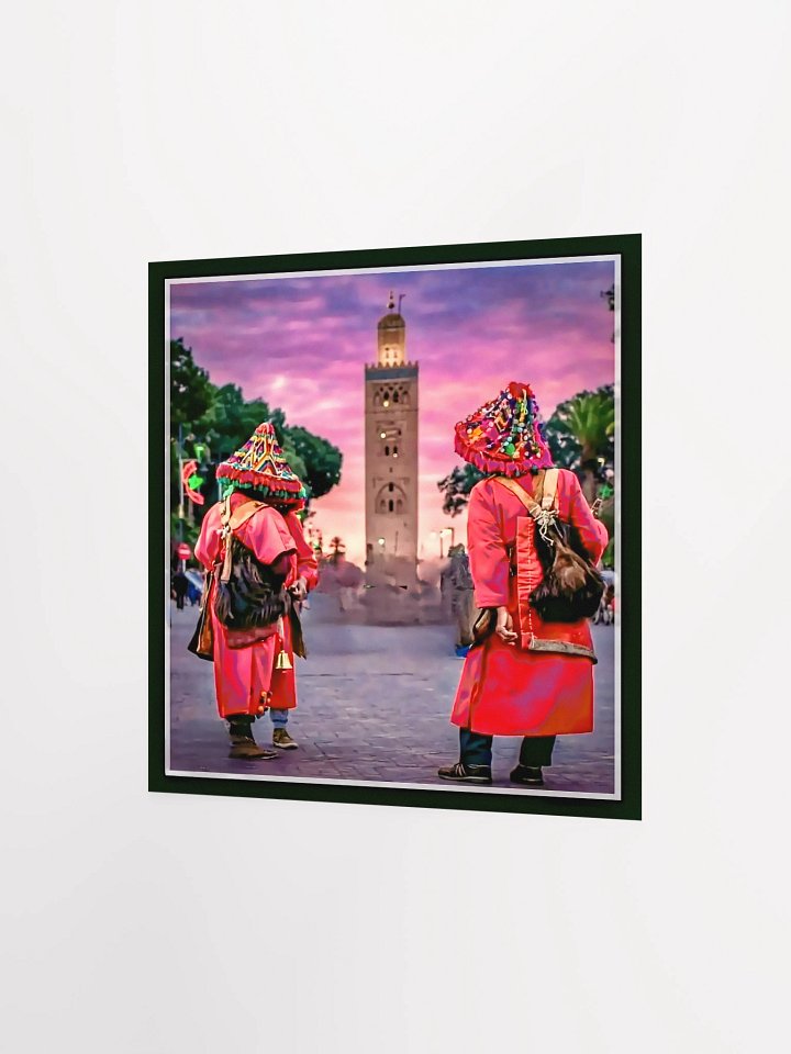 Vibrant Culture Poster/ Photography: Water Carriers, Marrakech, Morocco product image (2)