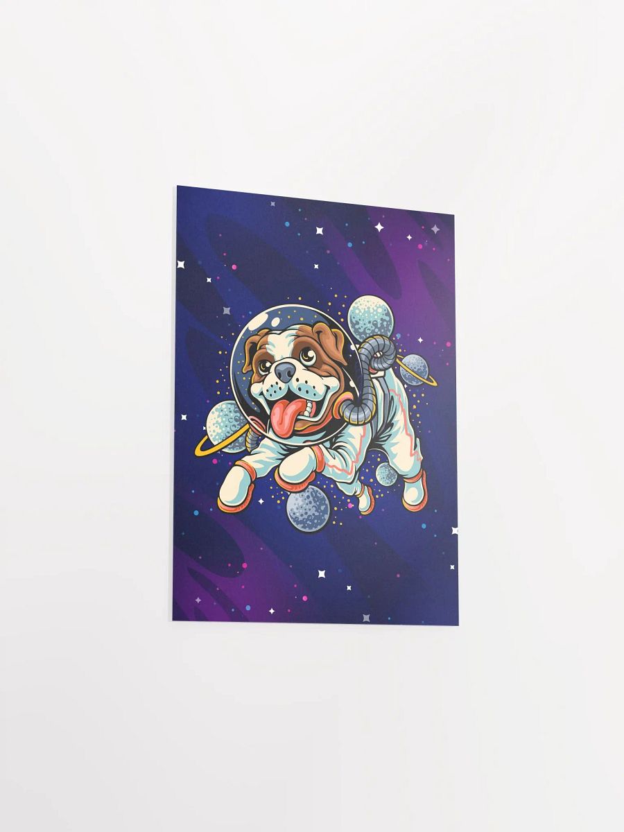 Dog Astronaut, space dog — space poster, synthwave space, neon space, aesthetic poster product image (8)