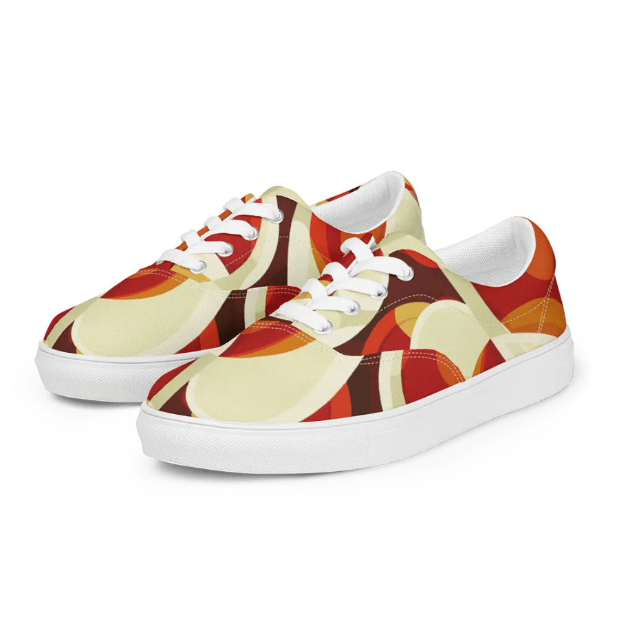 Sunset Fiesta | Men's Lace-Up Canvas Shoes product image (9)