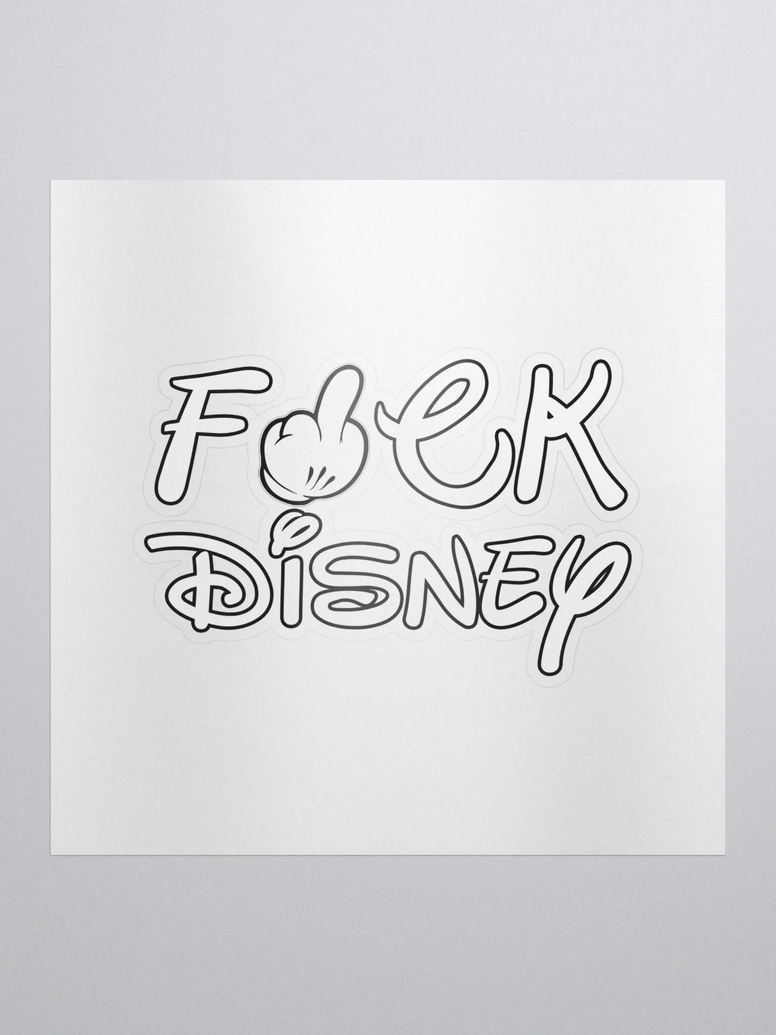F*ck Disney Sticker! product image (1)