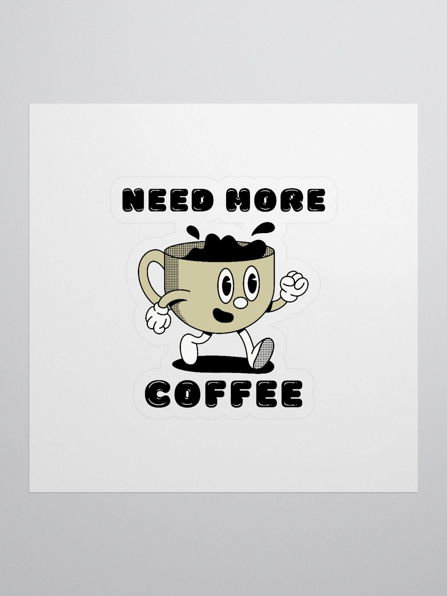 Need More Coffee Sticker product image (2)