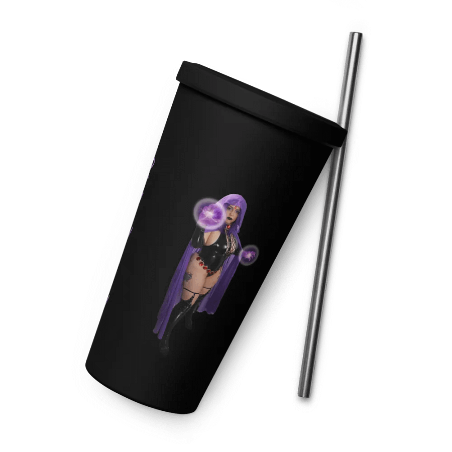 Raven Insulated Tumbler w/ Straw product image (5)