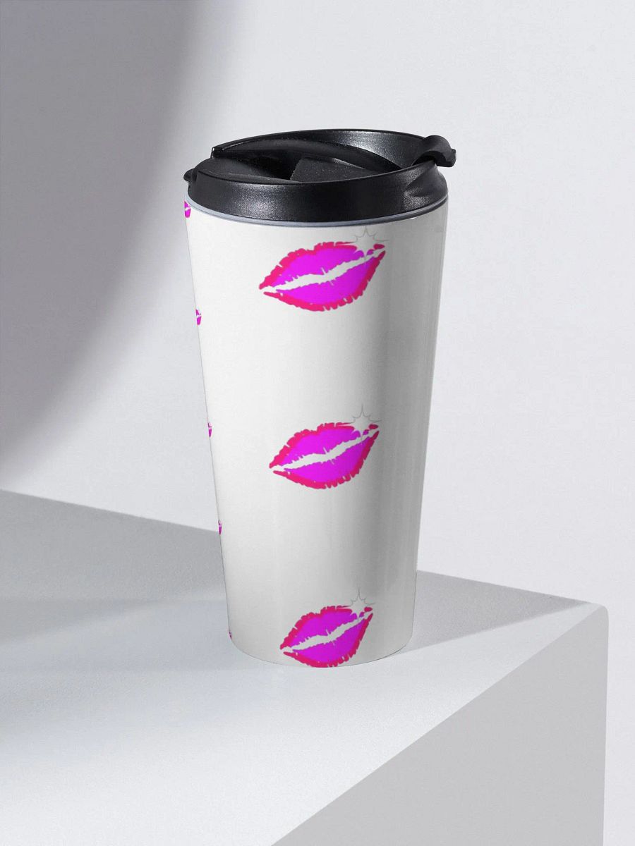 Kiss Me Stainless Steel Travel Mug product image (2)