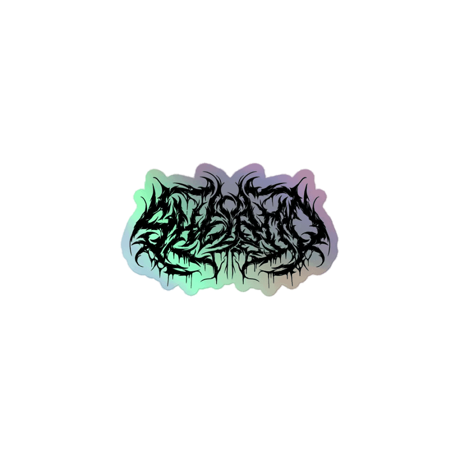 Metal Logo Holo Sticker product image (1)