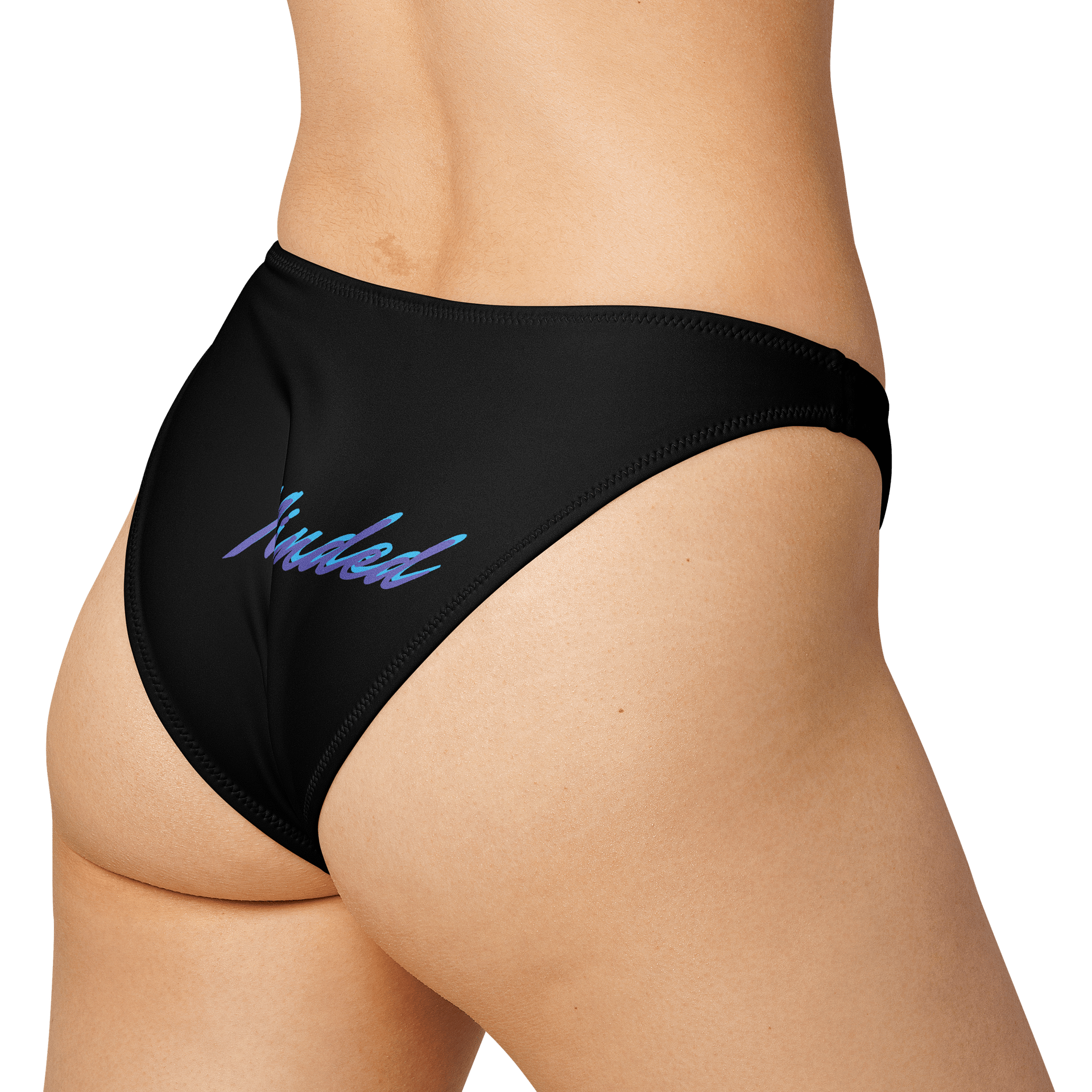 Lights V-Cut Bikini Bottom (Front Logo/W Text) product image (1)