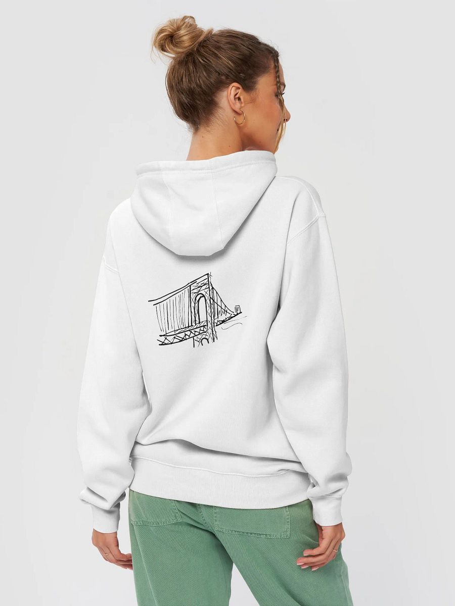 White G Washington Bridge Hoodie product image (4)