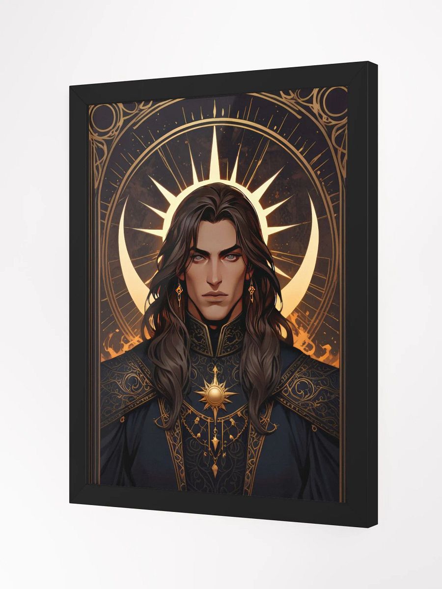 Castlevania Count Dracula Matte Poster Framed High-Quality Matte Poster product image (2)