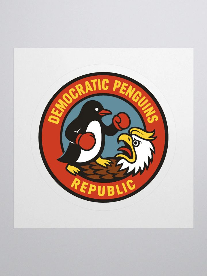 Sticker of the Democratic Penguins Republic II product image (1)