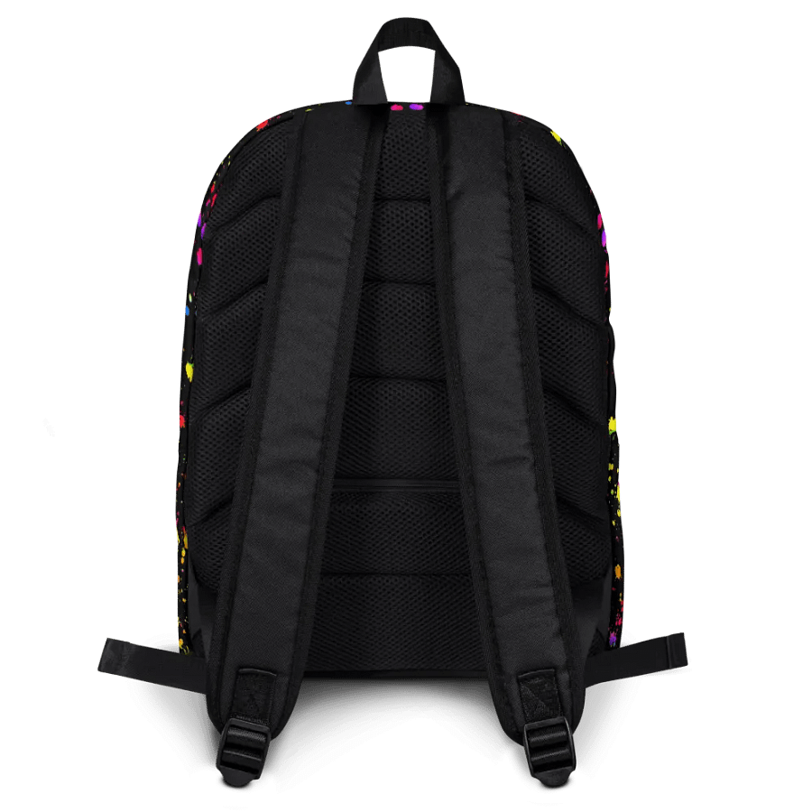 Neon Splatter Burst Backpack product image (8)