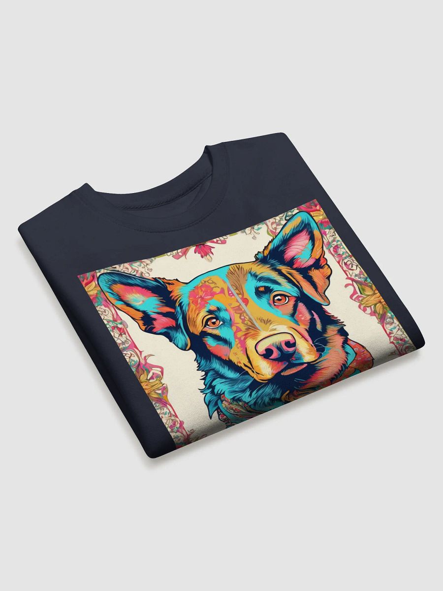 Vibrant Dog Portrait Sweatshirt product image (19)