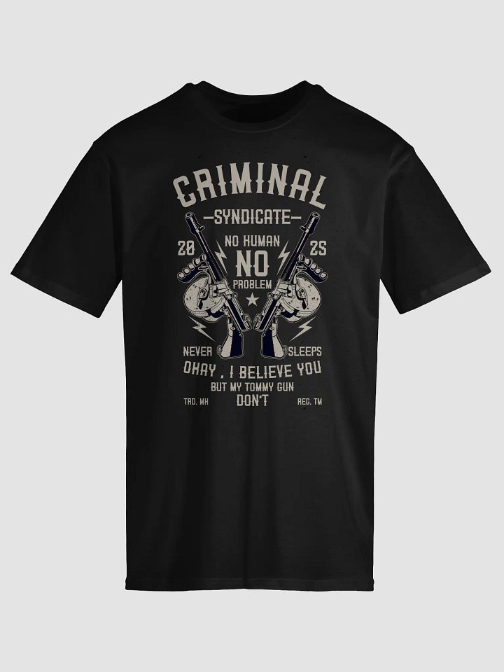 Criminal Mindset Unisex Graphic Tee product image (1)
