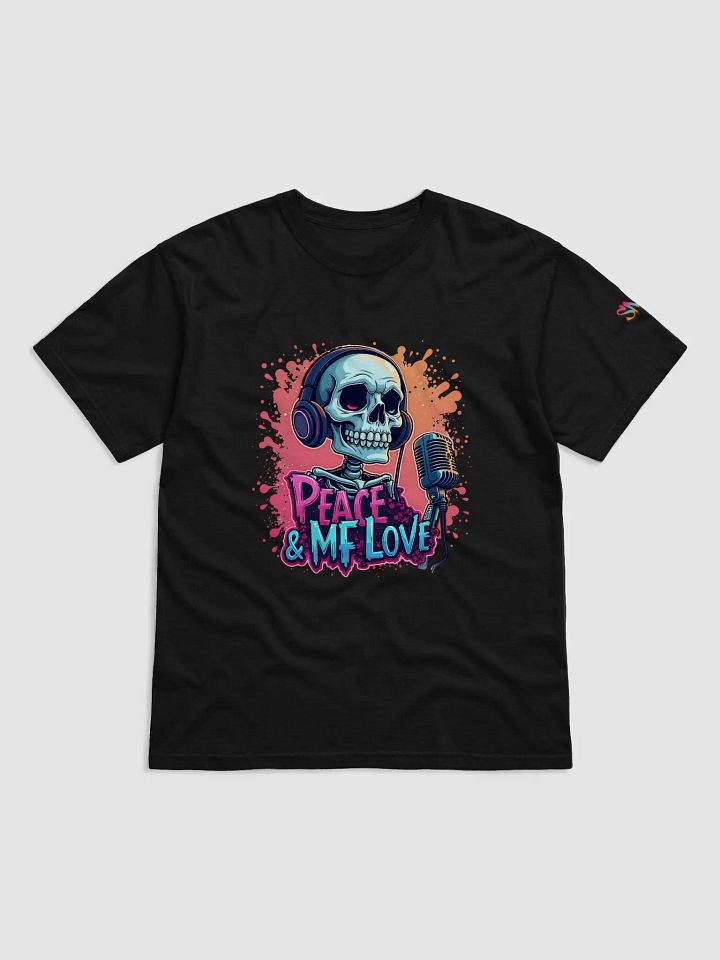 Peace & MF Love Heavyweight T-Shirt product image (1)