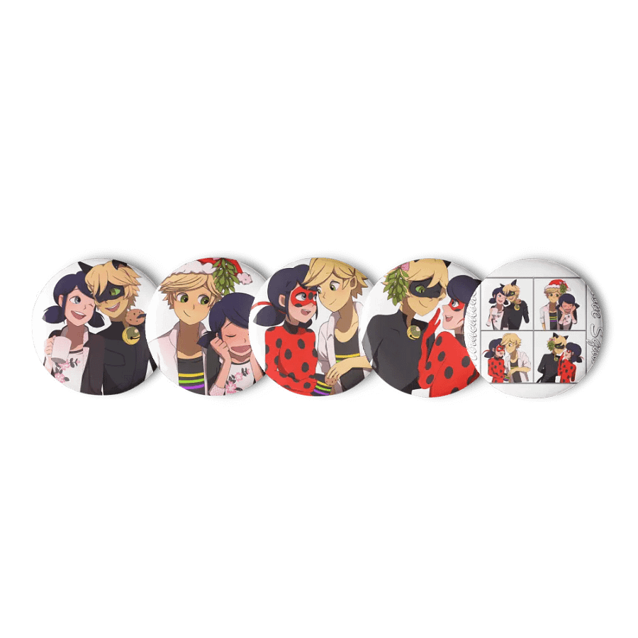 Miraculous Pin Set! product image (5)