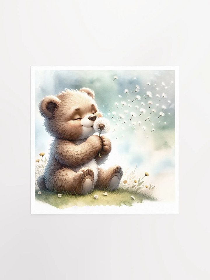 Woodland Bear and Dandelion product image (2)