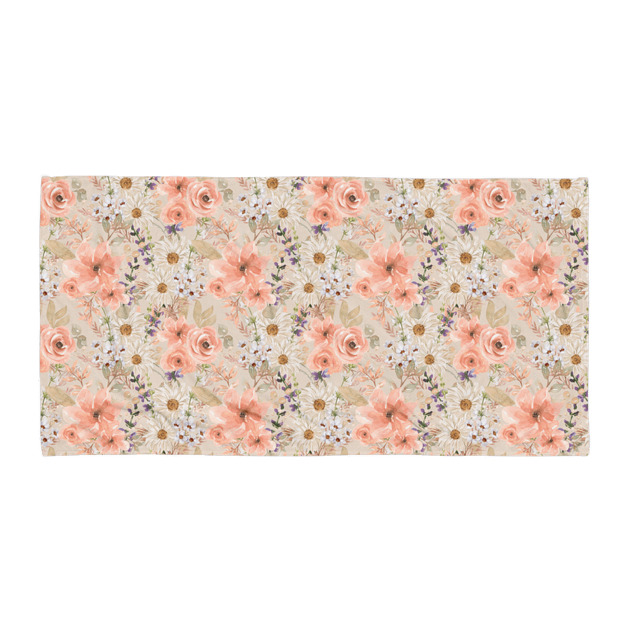 Orange Flowers Towel product image (1)