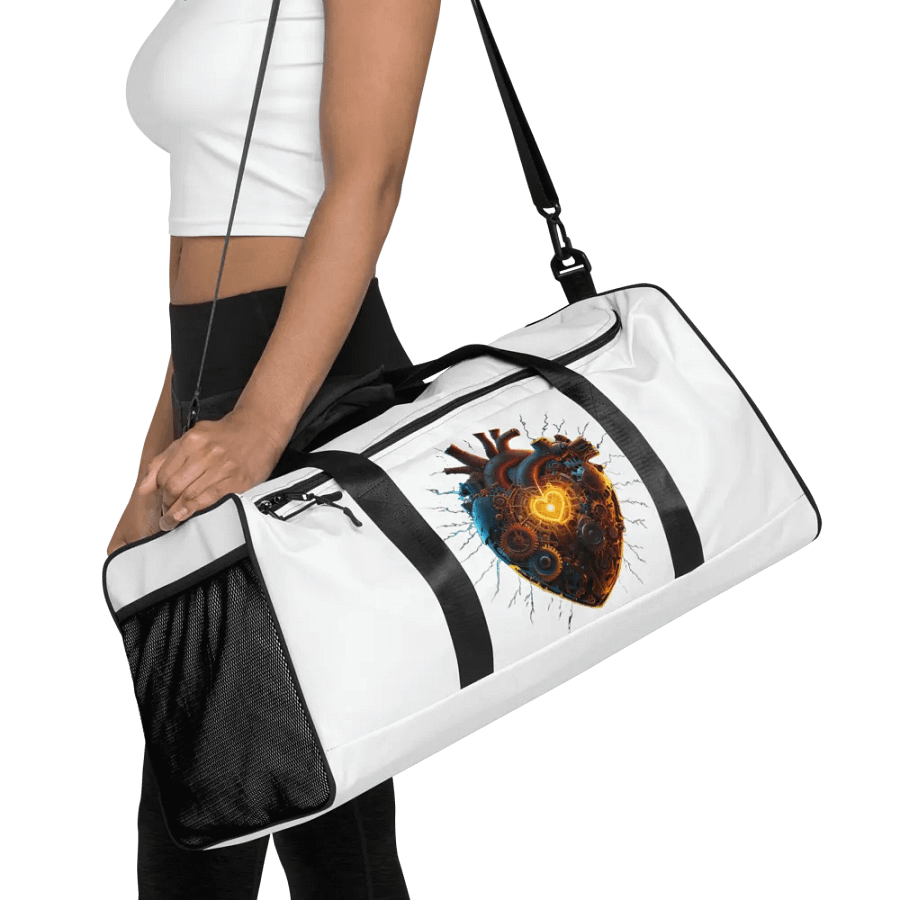 Time travel heart Duffle bag product image (4)