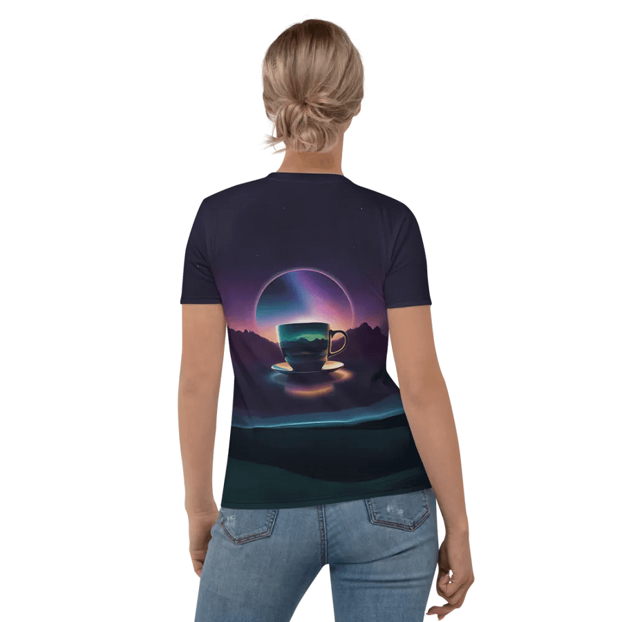 Coffee Sunset All Over Print T-shirt product image (5)