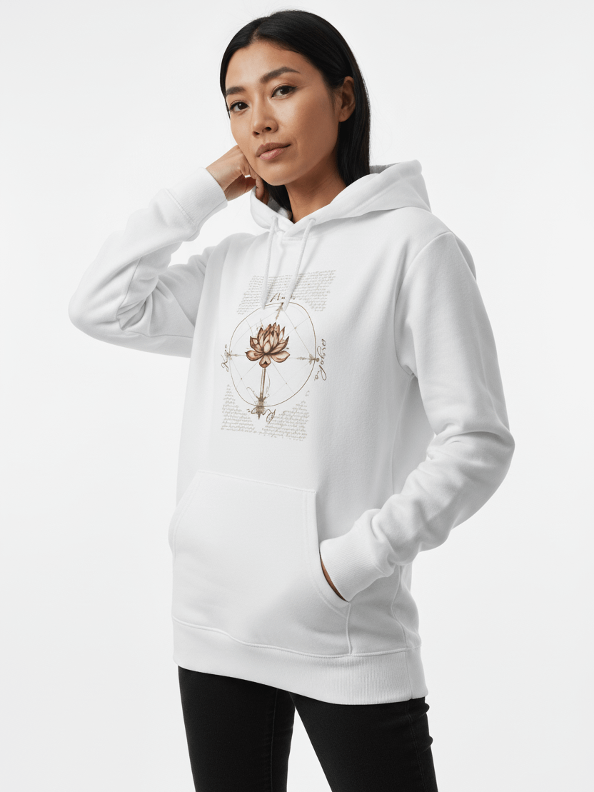 Nam Myoho Renge Kyo Lotus Hoodie | Nichiren Buddhism Sweatshirt product image (4)