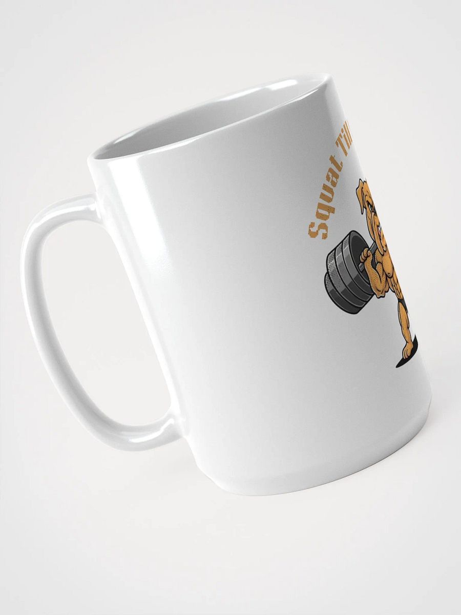 Muscle Bulldog Weightlifting Mug product image (3)
