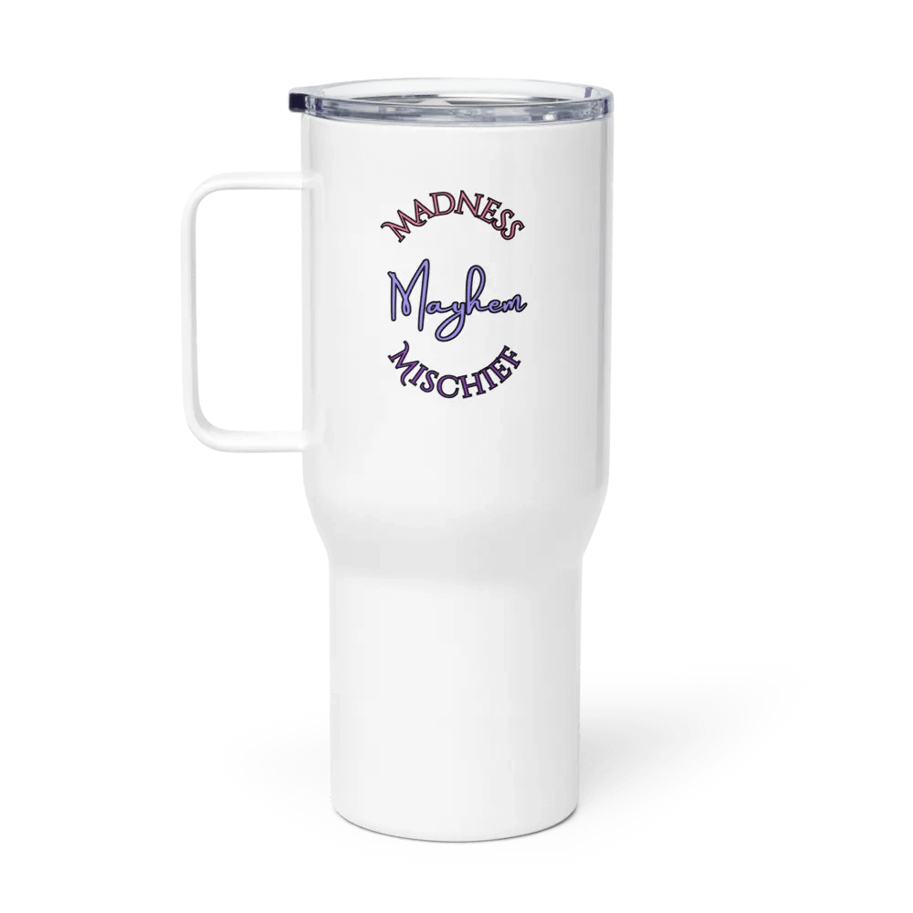 Madness/Mischief/Mayhem Travel Mug product image (1)